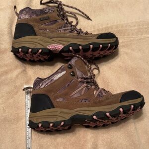 Itasca Brown and Pink Hiking Boots